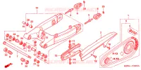 BRAS OSCILLANT pour Honda CBR 600 F4 1999