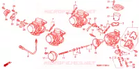 CARBURATEUR pour Honda CBR 600 F4 1999