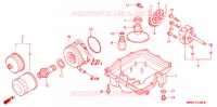CARTER   POMPE   FILTRE A HUILE pour Honda CBR 600 F4 1999