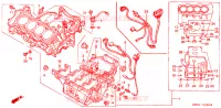 CARTER MOTEUR pour Honda CBR 600 F4 1999
