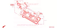 COUVRE CULASSE pour Honda CBR 600 F4 1999