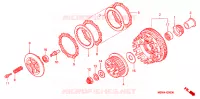 EMBRAYAGE pour Honda CBR 600 F4 1999