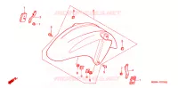GARDE BOUE AVANT pour Honda CBR 600 F4 1999