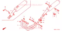 SILENCIEUX D'ECHAPPEMENT pour Honda CBR 600 F4 1999