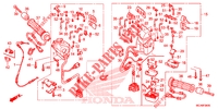 COMMODOS   POIGNEES pour Honda GL 1800 GOLD WING NAVI 2013