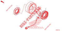 ALTERNATEUR pour Honda FOURTRAX 500 FOREMAN RUBICON Hydrostatic 2012