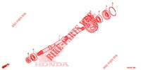 ARBRE DE SORTIE pour Honda TRX 500 RUBICON Hydrostatic CANADIAN TRAIL EDITION 2012