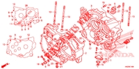 CARTER MOTEUR pour Honda FOURTRAX 500 FOREMAN RUBICON Hydrostatic 2014