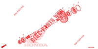 ARBRE DE SORTIE pour Honda FOURTRAX 500 FOREMAN RUBICON Power Steering 2012
