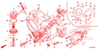 CARTER MOTEUR AVANT pour Honda FOURTRAX 500 FOREMAN RUBICON Power Steering 2012