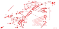 TRIANGLES AVANT pour Honda FOURTRAX 500 RUBICON PS 2014