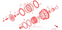 EMBRAYAGE pour Honda CBR 600 F4 2002