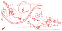 LEVIER DE GUIDON   CABLE   COMMODO pour Honda CBR 600 F4 2002