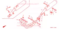 SILENCIEUX D'ECHAPPEMENT pour Honda CBR 600 F4 2002
