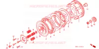 EMBRAYAGE pour Honda CRM 50 1992