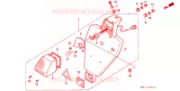 FEU ARRIERE pour Honda CRM 50 1992