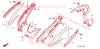 CARENAGE ARRIERE pour Honda AIRBLADE 110 2008