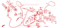 LEVIER DE GUIDON   CABLE   COMMODO pour Honda AIRBLADE 110 2008