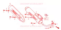SILENCIEUX D'ECHAPPEMENT pour Honda AIRBLADE 110 2008