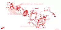 RADIATEUR pour Honda GL 1800 GOLD WING TOUR DCT, NAVI, AIRBAG 2020