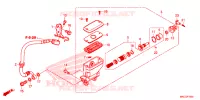 MAITRE CYLINDRE DE FREIN ARRIERE pour Honda GL 1800 GOLD WING TOUR DCT, NAVI, AIRBAG 2020