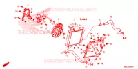 RADIATEUR pour Honda GL 1800 GOLD WING TOUR DCT, NAVI, AIRBAG 2020