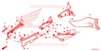 COUVERCLES LATERAUX pour Honda GL 1800 GOLD WING TOUR DCT 2020