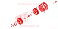EMBRAYAGE pour Honda GL 1800 GOLD WING TOUR DCT 2020