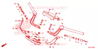 GUIDON   TE DE FOURCHE pour Honda GL 1800 GOLD WING TOUR 2020