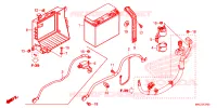 BATTERIE pour Honda GL 1800 GOLD WING TOUR 2020