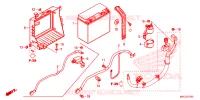 BATTERIE pour Honda GL 1800 GOLD WING TOUR 2020