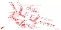 GUIDON   TE DE FOURCHE pour Honda GL 1800 GOLD WING TOUR 2020