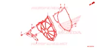 CARTER D'EMBRAYAGE pour Honda GL 1800 GOLD WING TOUR 2020