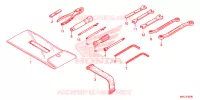 OUTIL pour Honda GL 1800 GOLD WING TOUR DCT, WHITE 2020