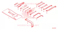 OUTIL pour Honda GL 1800 GOLD WING TOUR WHITE 2020