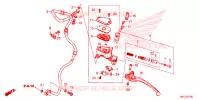 MAITRE CYLINDRE pour Honda GL 1800 GOLD WING TOUR RED 2020