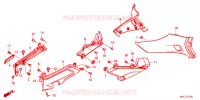 COUVERCLES LATERAUX pour Honda GL 1800 GOLD WING DCT 2020