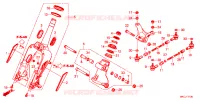 FOURCHE pour Honda GL 1800 GOLD WING DCT 2020