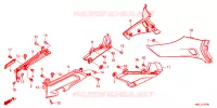 COUVERCLES LATERAUX pour Honda GL 1800 GOLD WING TOUR DCT, NAVI, AIRBAG 2020