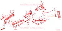 COUVERCLES LATERAUX pour Honda GL 1800 GOLD WING TOUR 2020