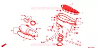 FILTRE A AIR pour Honda GL 1800 GOLD WING TOUR 2020