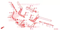 GUIDON   TE DE FOURCHE pour Honda GL 1800 GOLD WING DCT 2020