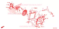 RADIATEUR pour Honda GL 1800 GOLD WING DCT 2020