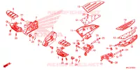 REPOSE PIED pour Honda GL 1800 GOLD WING DCT 2020