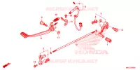 PEDALE pour Honda GL 1800 GOLD WING DCT 2020