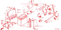 BATTERIE pour Honda GL 1800 GOLD WING ABS AIRBAG 2015
