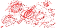 SACOCHE (GL1800C/D/E/F/G/H) pour Honda GL 1800 GOLD WING ABS AIRBAG 2015