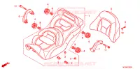 SELLE pour Honda GL 1800 GOLD WING ABS AIRBAG 2015