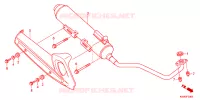 SILENCIEUX D'ECHAPPEMENT pour Honda PCX 125 2010