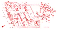 AMORTISSEUR ARRIERE pour Honda XR 600 R 1995